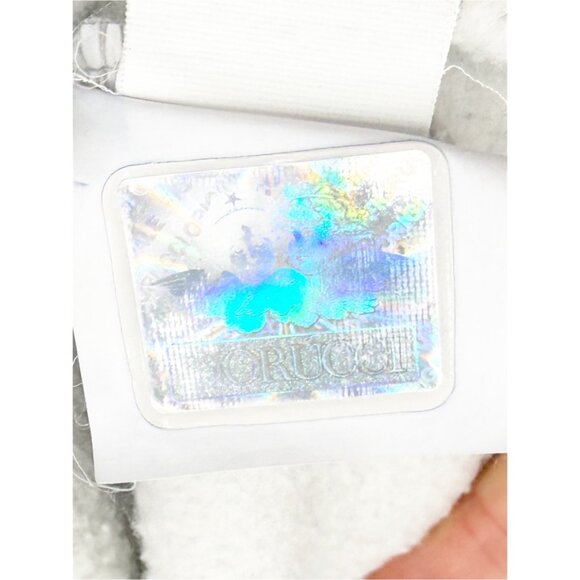 Fiorucci Vintage Angels cropped sweatshirt S in Grey - Picture 5 of 8